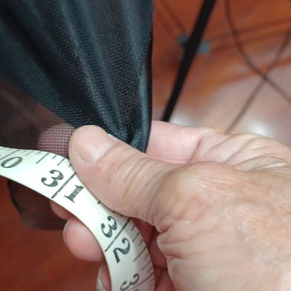 Spirit Black & Silver Sequin Cob‎ Web Top /Blouse/  Top One Size - Picture 4 of 6